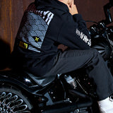 Moletom Canguru Hurley x Shibuya Escama Preto