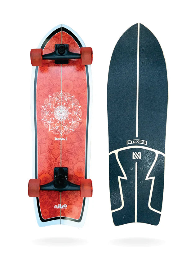 Simulador de Surf Nitrosk8  MAORI FLOWER 33'X 10