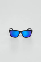 Óculos de Sol QuikSilver Biarritiz Preto/Azul espelhado