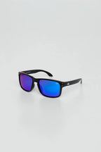 Óculos de Sol QuikSilver Biarritiz Preto/Azul espelhado