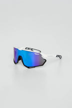 Óculos de Sol QuikSilver Hossegor Branco/Azul espelhado