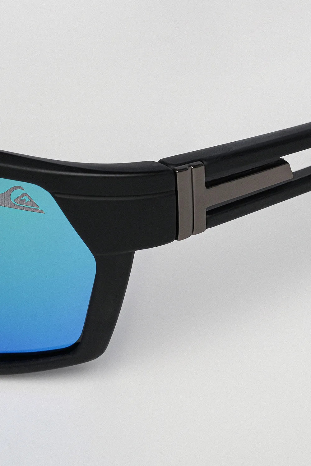 Óculos de Sol Quiksilver Nazare Preto/Azul Espelhado