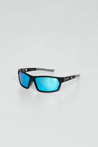 Óculos de Sol Quiksilver Nazare Preto/Azul Espelhado