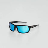 Óculos de Sol Quiksilver Nazare Preto/Azul Espelhado