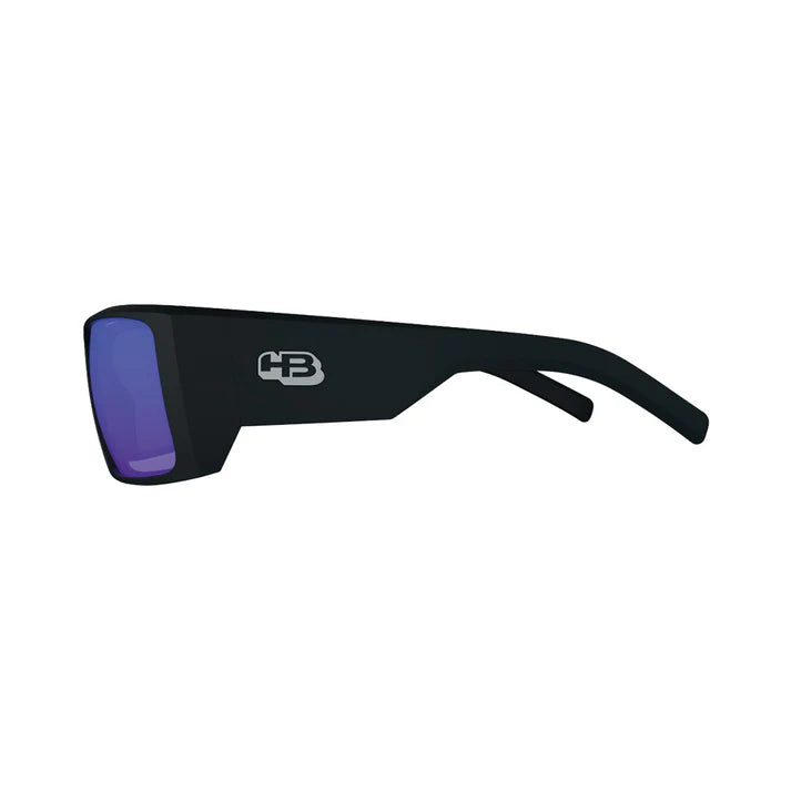 Óculos de Sol HB Rocker 2.0 Matte Black/ Blue Chrome Unico