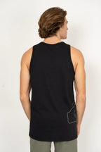 Regata Quiksilver Outline Side Logo Preto