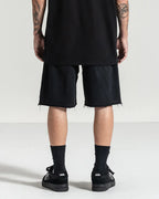 Bermuda Moletom Volcom Single Stone Preta