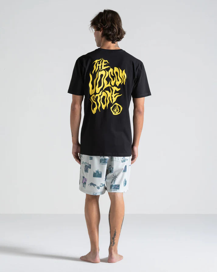 Camiseta Volcom Wavvyy Preto