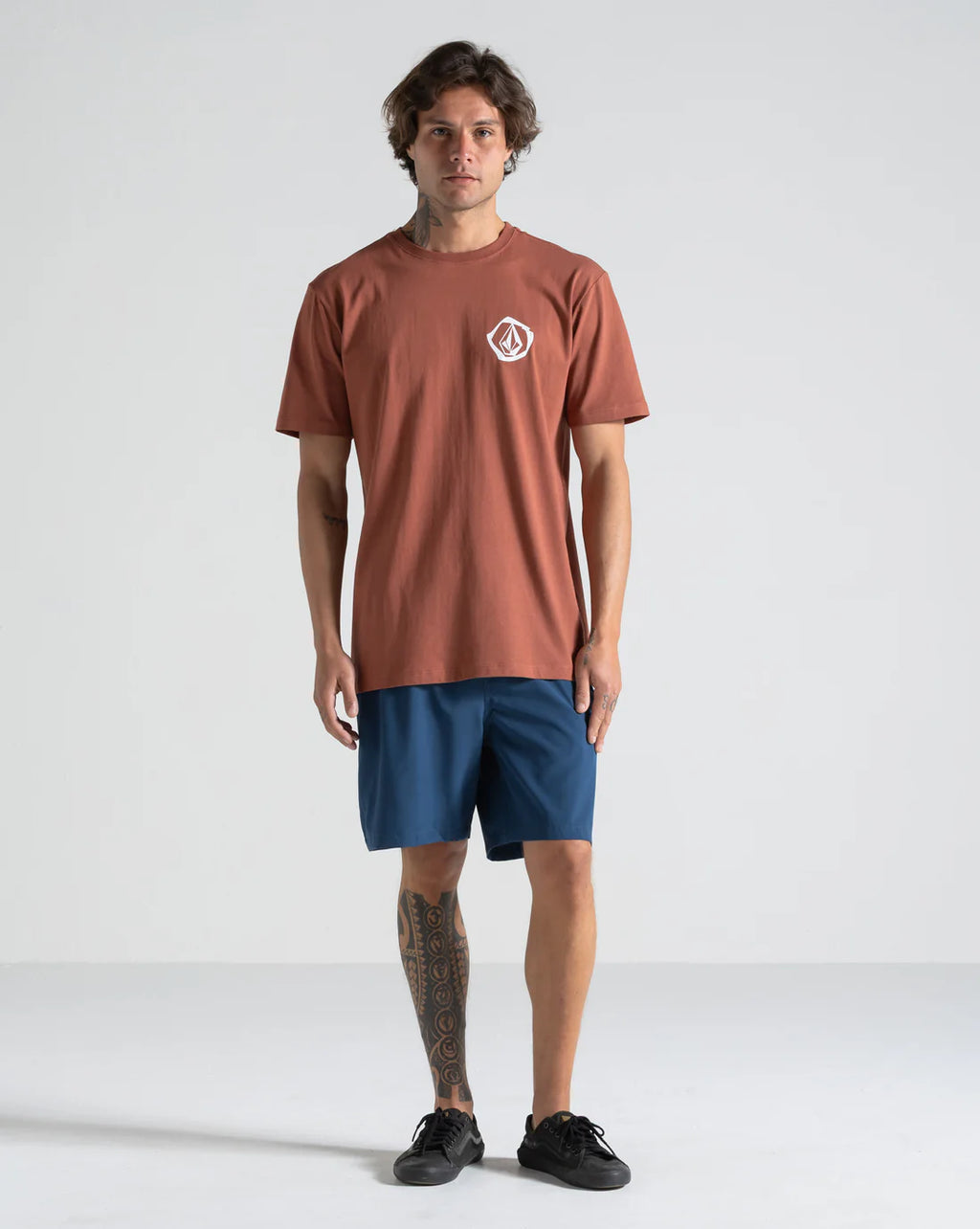 Camiseta Volcom Wavvyy Vermelha