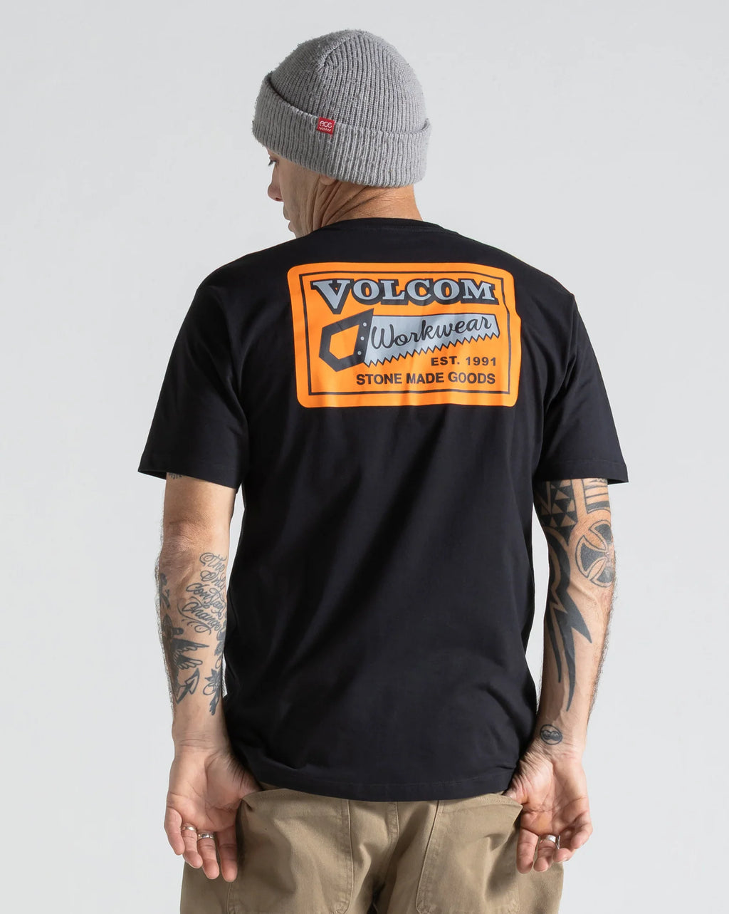 Camiseta Volcom Sawstone Preta