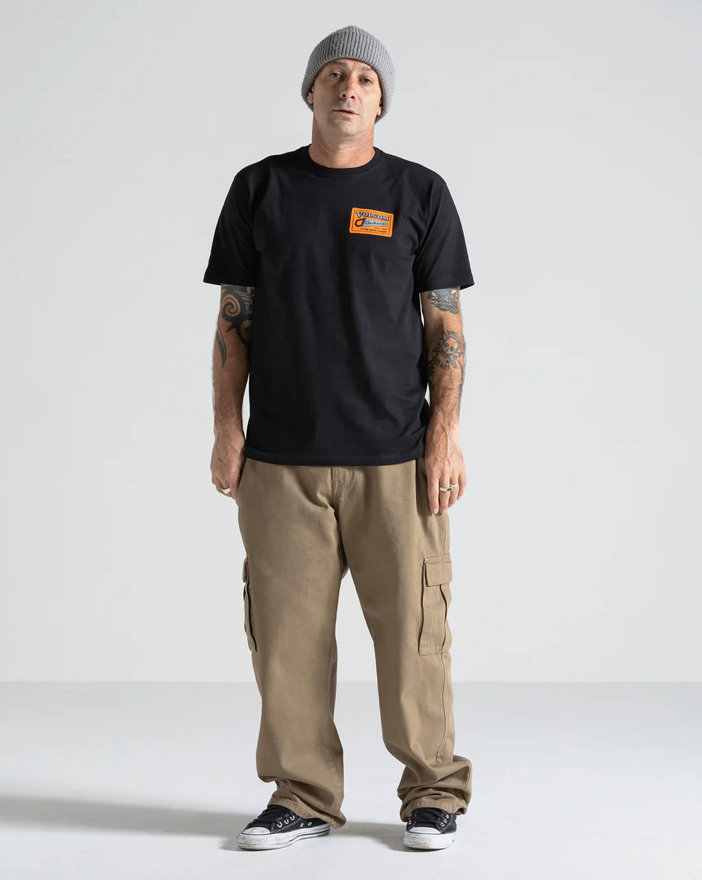 Camiseta Volcom Sawstone Preta