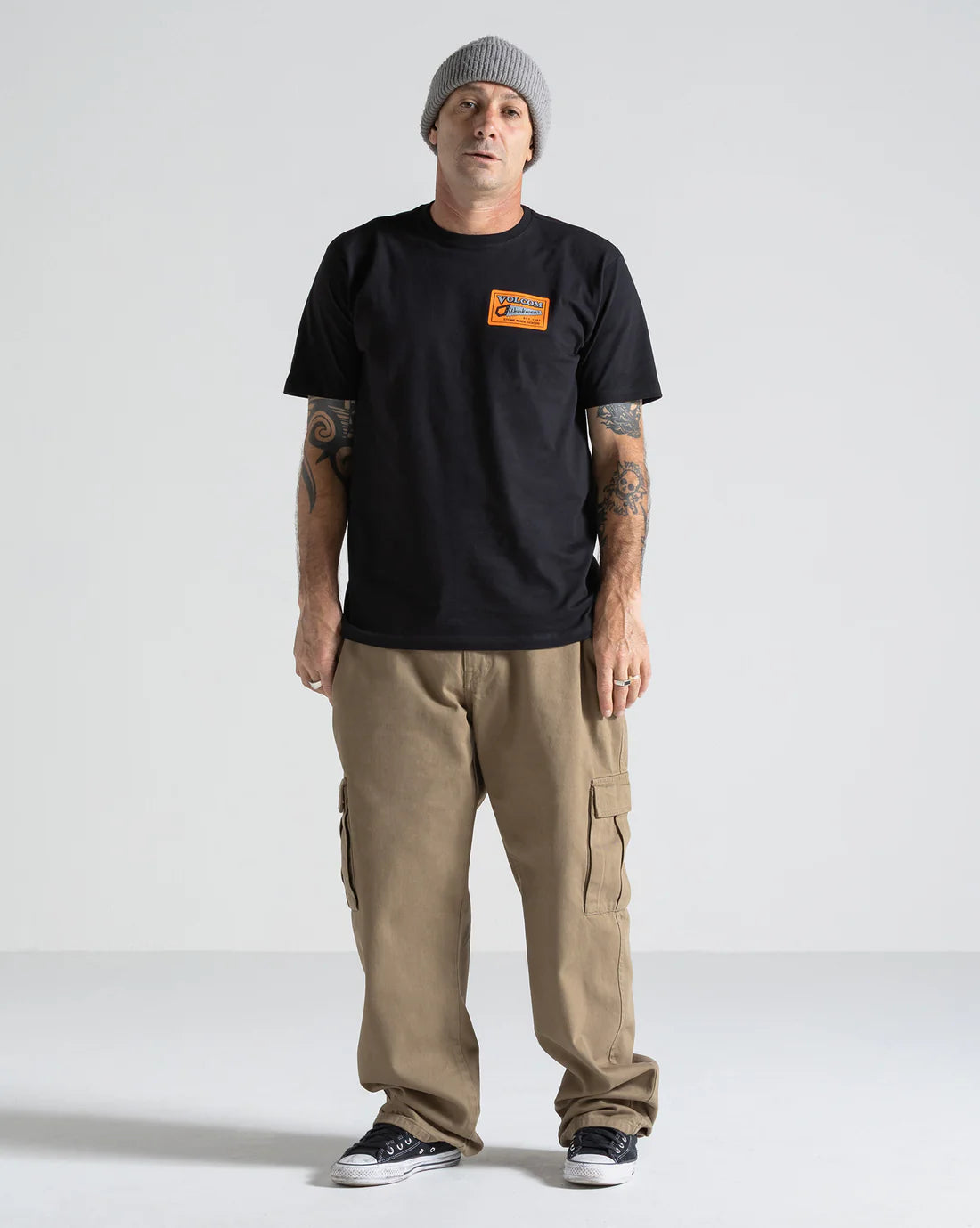 Camiseta Volcom Sawstone Preta