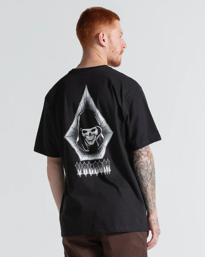 Camiseta Volcom Gamma Doom Preta