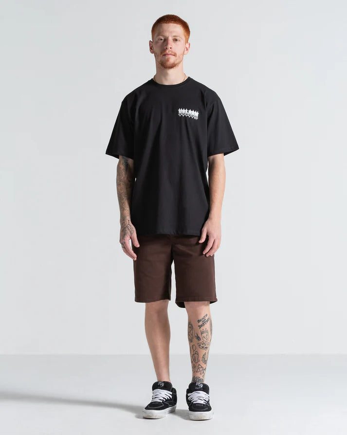 Camiseta Volcom Gamma Doom Preta