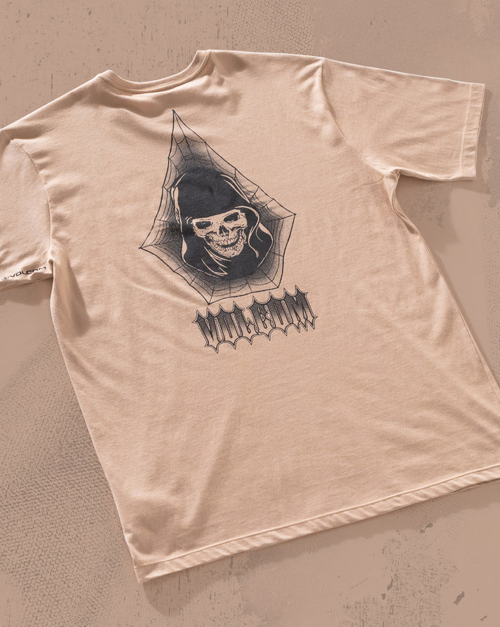 Camiseta Volcom Gamma Doom Bege