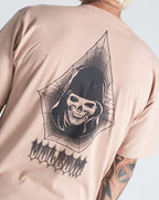 Camiseta Volcom Gamma Doom Bege