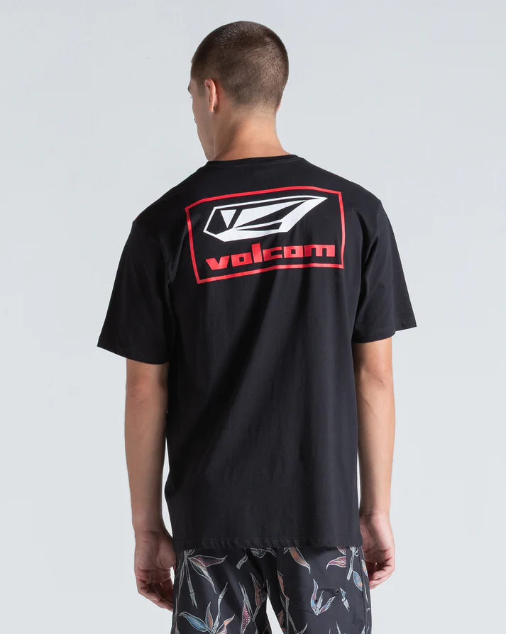 Camiseta Volcom Mod Stone Preta