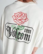 Camiseta Oversized Volcom Dia Up Off White