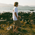 Walkshort Bege Vissla Prismo Painter