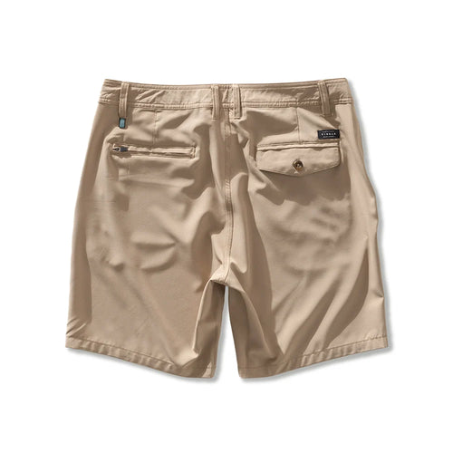 Bermuda Híbrida Vissla Cutlap Khaki 18,5"