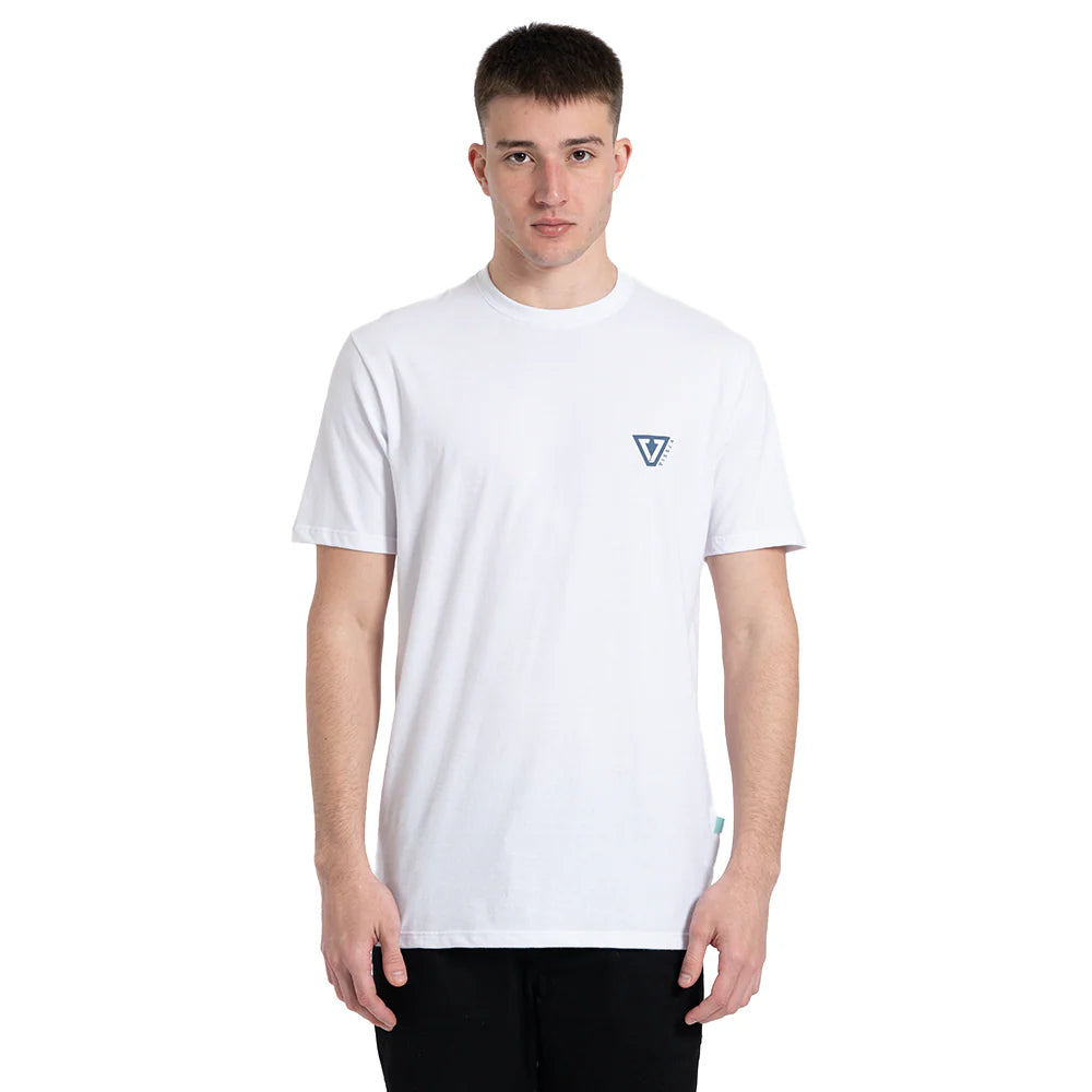Camiseta Manga Curta Branca Vissla Established