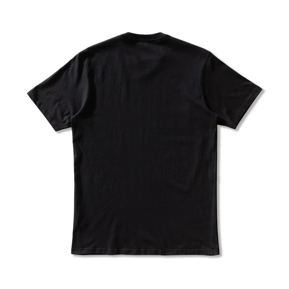 Camiseta Manga Curta Preta Vissla Established