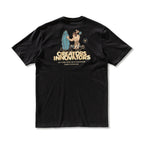 Camiseta Vissla Cutting Edge Preta Manga Curta