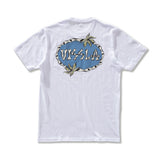 Camiseta Manga Curta Branca Vissla Bone Cove