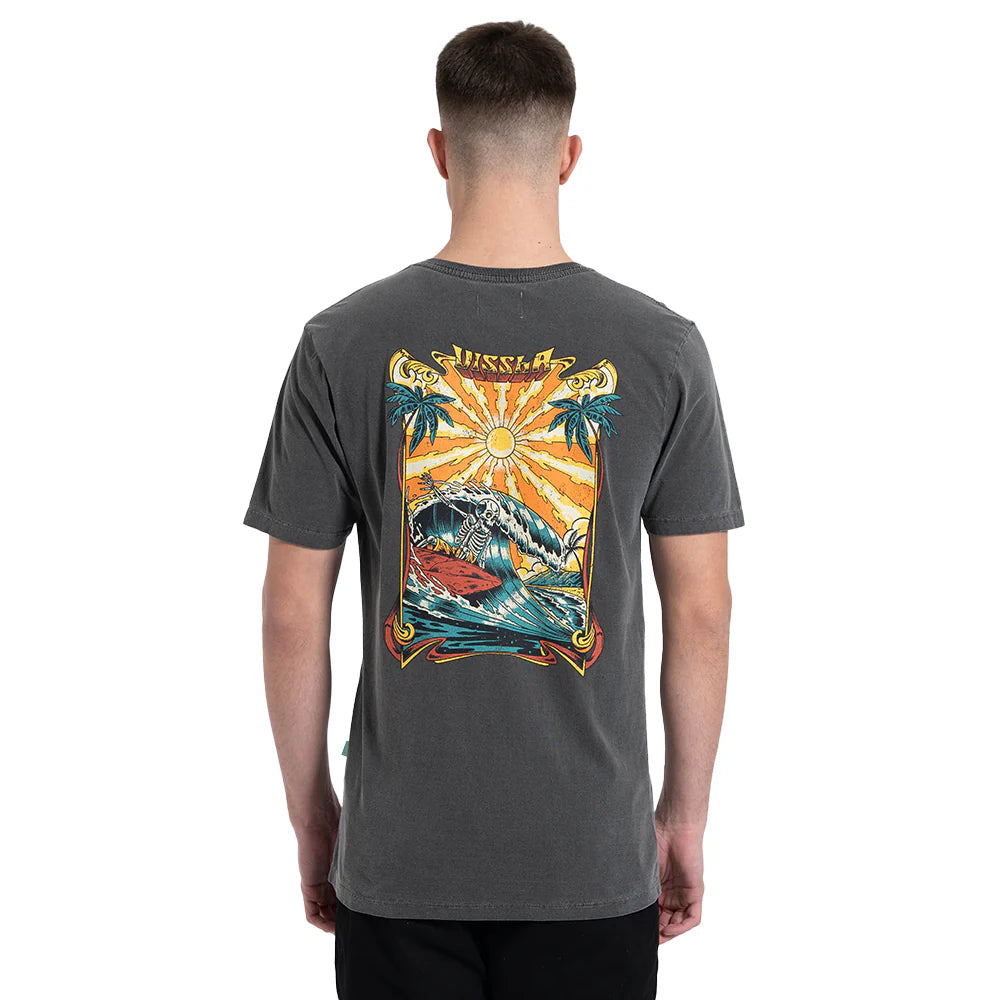 Camiseta Especial Preta Vissla Shredded