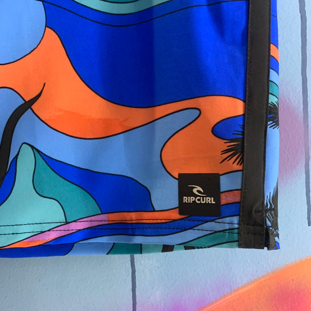 BOARDSHORT AGUA RIP CURL MIRAGE MASON BARRE BLACK/BLUE
