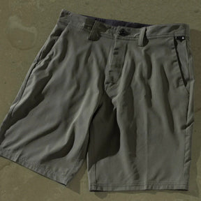 Bermuda Híbrida Volcom Cross Shred Squadron Green