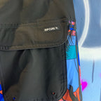 BOARDSHORT AGUA RIP CURL MIRAGE MASON BARRE BLACK/BLUE