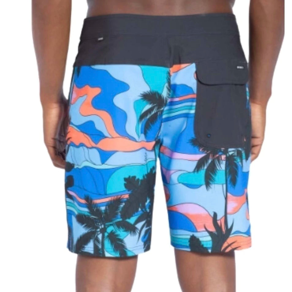 BOARDSHORT AGUA RIP CURL MIRAGE MASON BARRE BLACK/BLUE