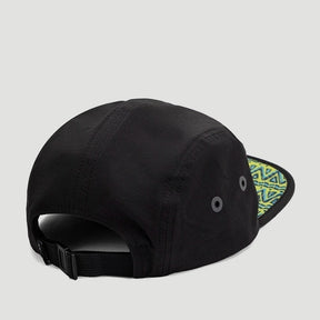 BONÉ PHANTOM ABA RETA FIVE PANEL PRETO HURLEY RETRÔ WAVES