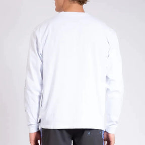 Camiseta Rip Curl Medina Flame Manga Longa - importado WHITE