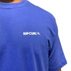 Camiseta Rip Curl Brand Icon Eletric Cobalt