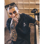 Hurley x Travis Barker Camiseta Especial Skull Island