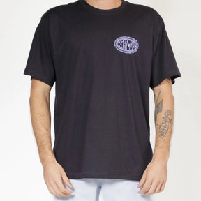 Camiseta Rip Curl Oval GM Washed Black