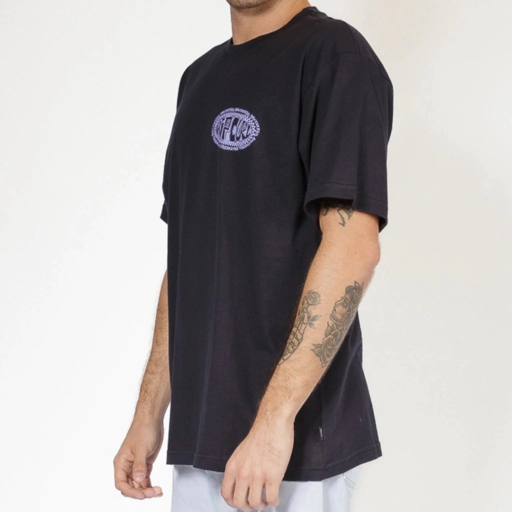 Camiseta Rip Curl Oval GM Washed Black