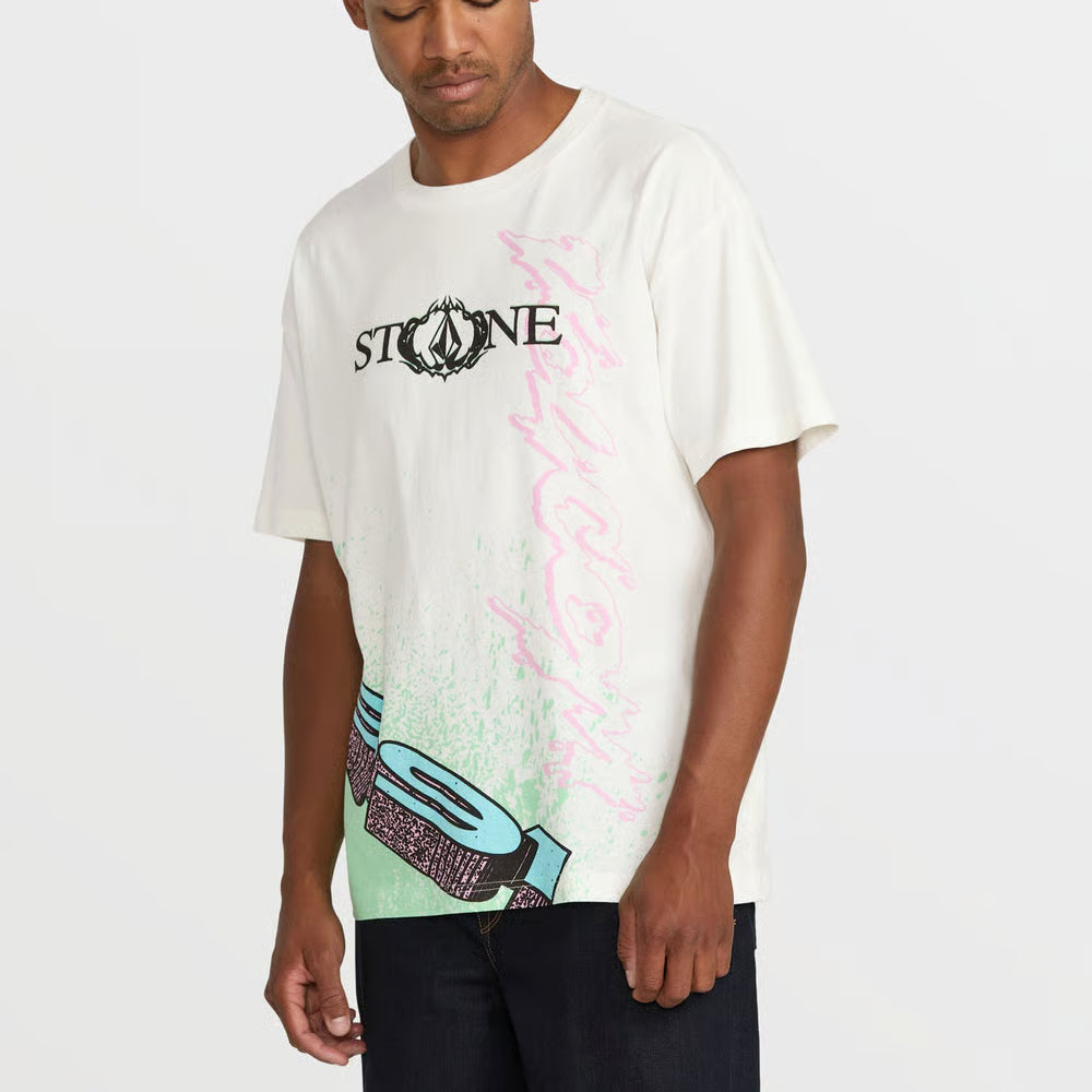 Camiseta Comfort Fit Volcom Heavy Tubes