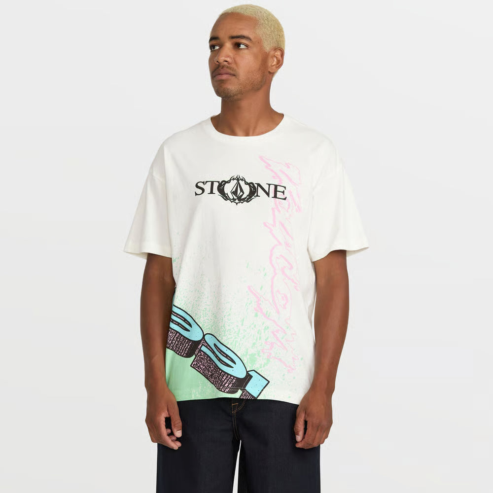 Camiseta Comfort Fit Volcom Heavy Tubes