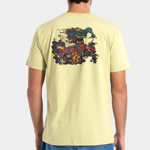 Camiseta Manga Curta Verde Rusty Comics
