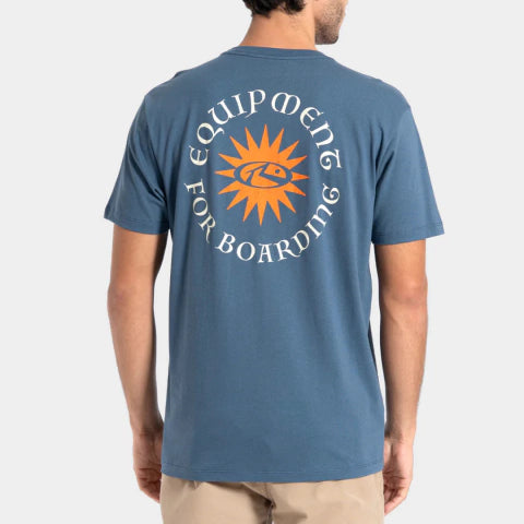 Camiseta Manga Curta Azul Rusty Purity