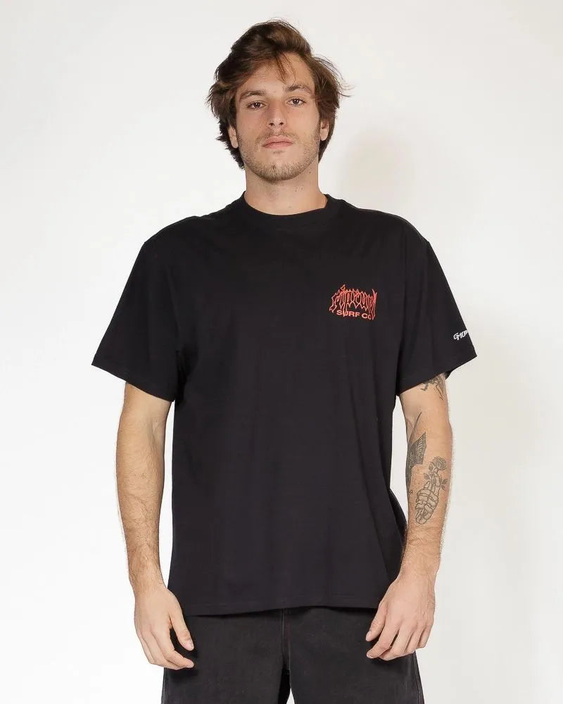 Camiseta Rip Curl Dragon Black