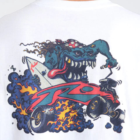Camiseta Manga Curta Branca Rusty Comics