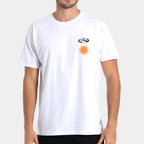 Camiseta Manga Curta Branca Rusty Purity