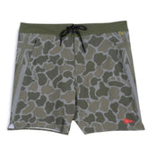 Boardshort Florence F1 Pro Hawaii Camo Oliva