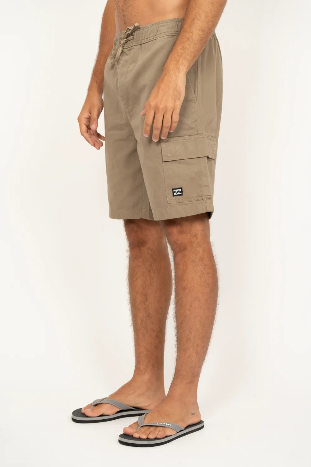 Bermuda Billabong Larry Layback Cargo Cáqui Escuro