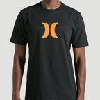 CAMISETA PRETA MANGA CURTA HURLEY ICON TAMANHO ESPECIAL
