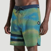 BOARDSHORTS PHANTOM 18 POLEGADAS ESTAMPADO HURLEY ECO BLOCK PARTY